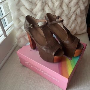 Jeffery Campbell heels. Wore a couple times